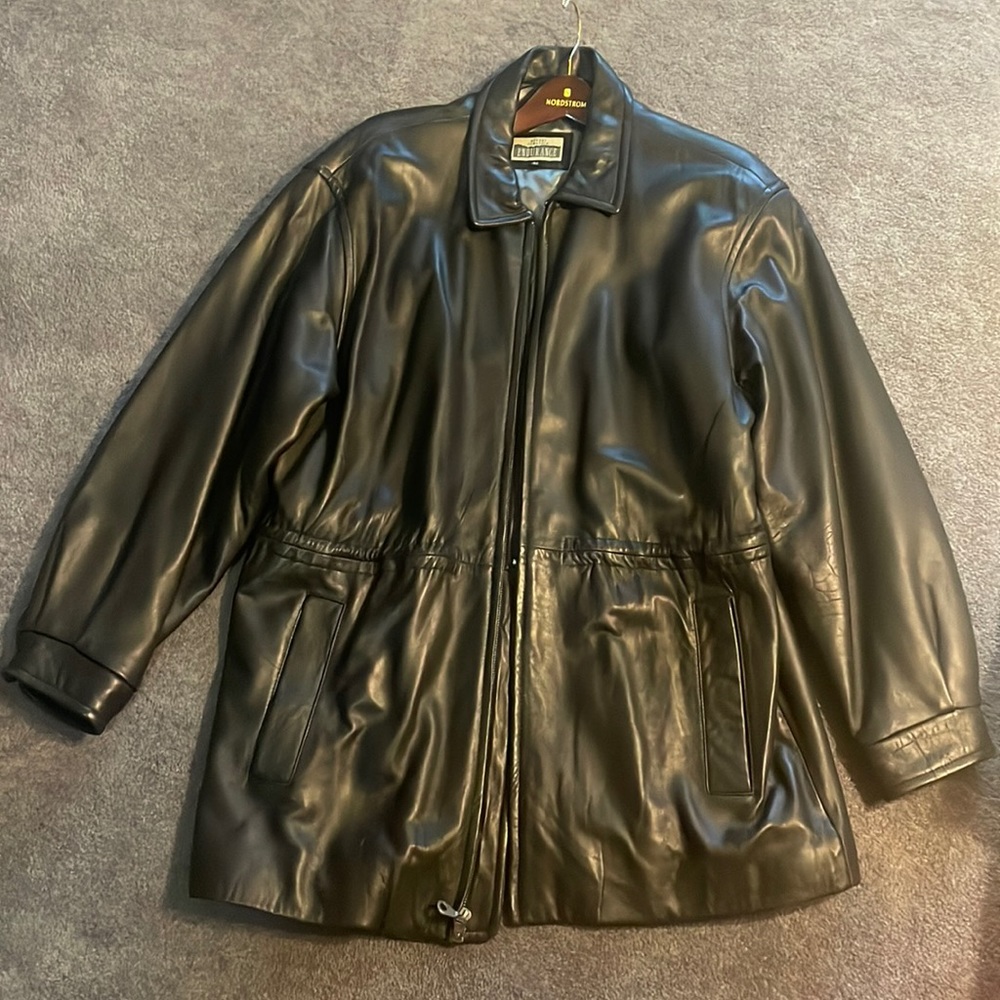 Robert Comstock Endurance leather jacket